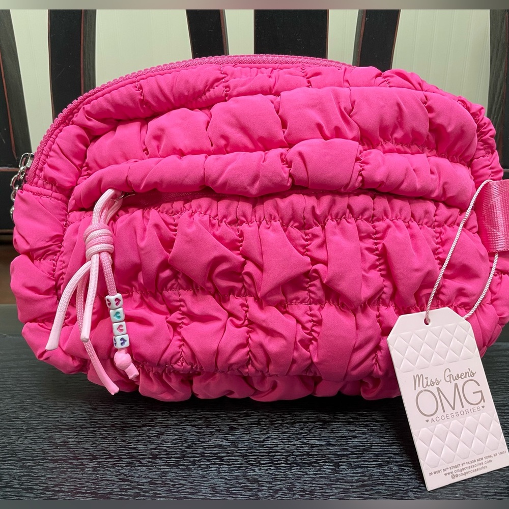 Pink Quilted Women's Bag